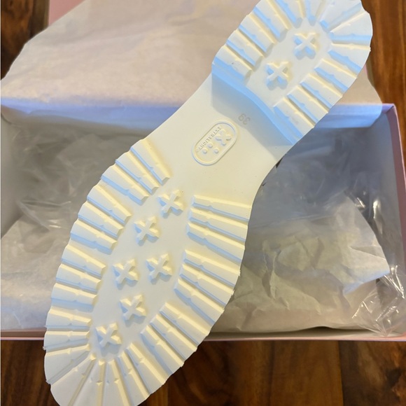 NEW In Box Ann Mashburn Tan Lug Sole Fisherman Sandals Size 39 8.5 9 Shoes Wmns - Picture 7 of 9